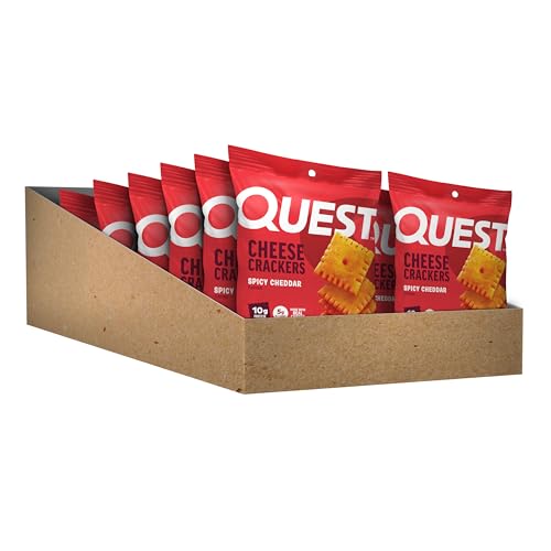 Quest Nutrition Cheese Crackers, 10g Protein, Made with Real Cheese