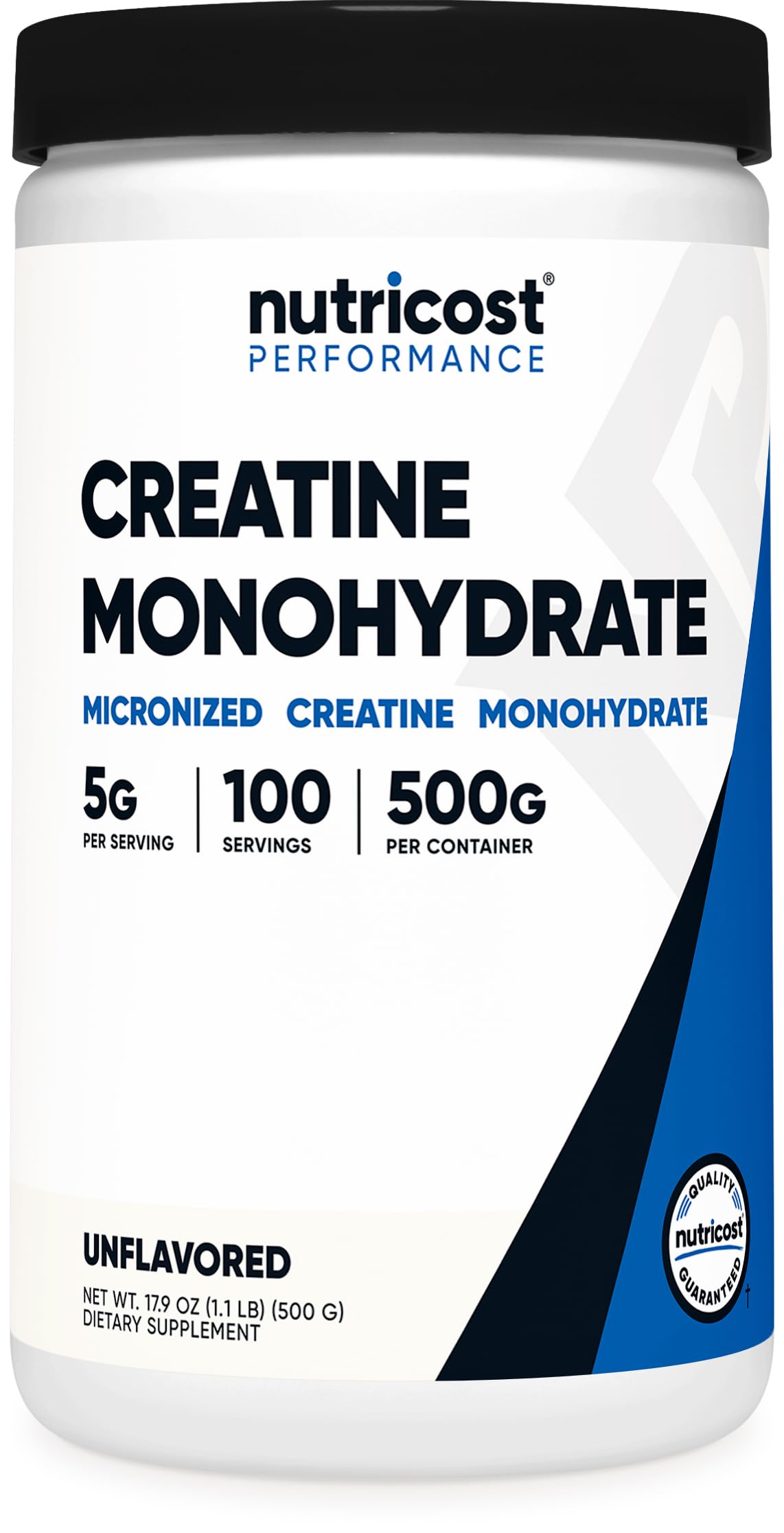 Nutricost Creatine Monohydrate Micronized Powder 500G - 100 Servings