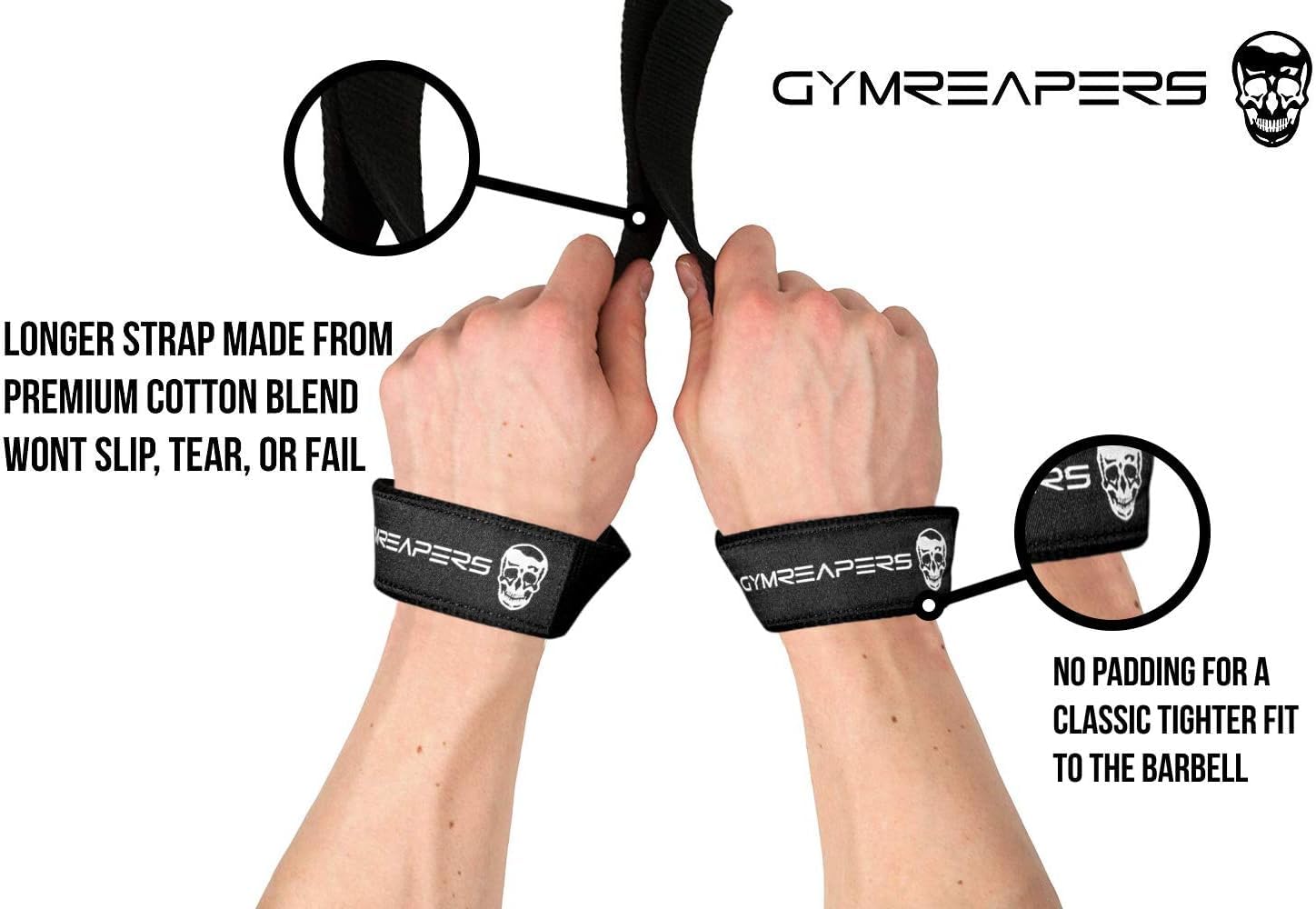 Gymreapers Lifting Wrist Straps