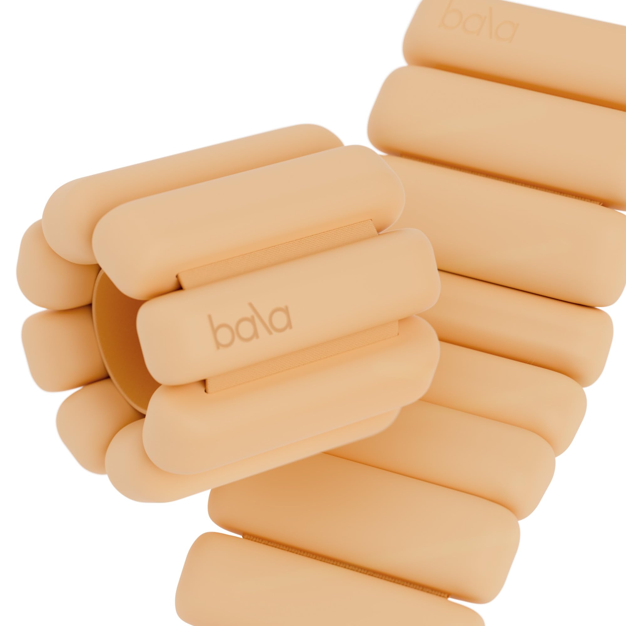 Bala Bangles Wrist & Ankle Weights for Women & Men - Adjustable Silicone