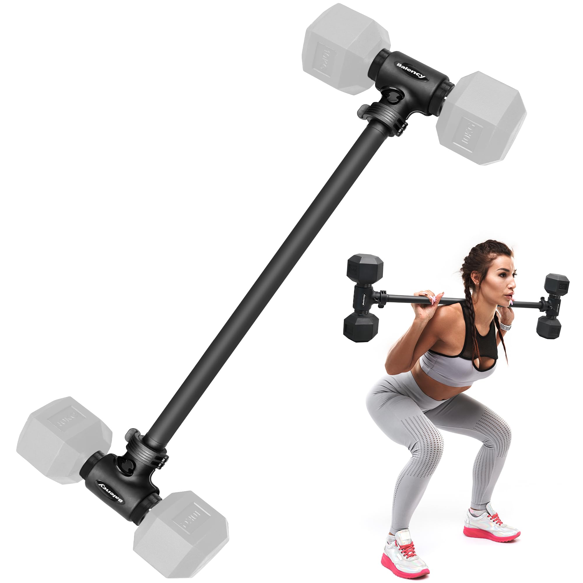 Dumbbell Converter, Convert Dumbbells to Barbell