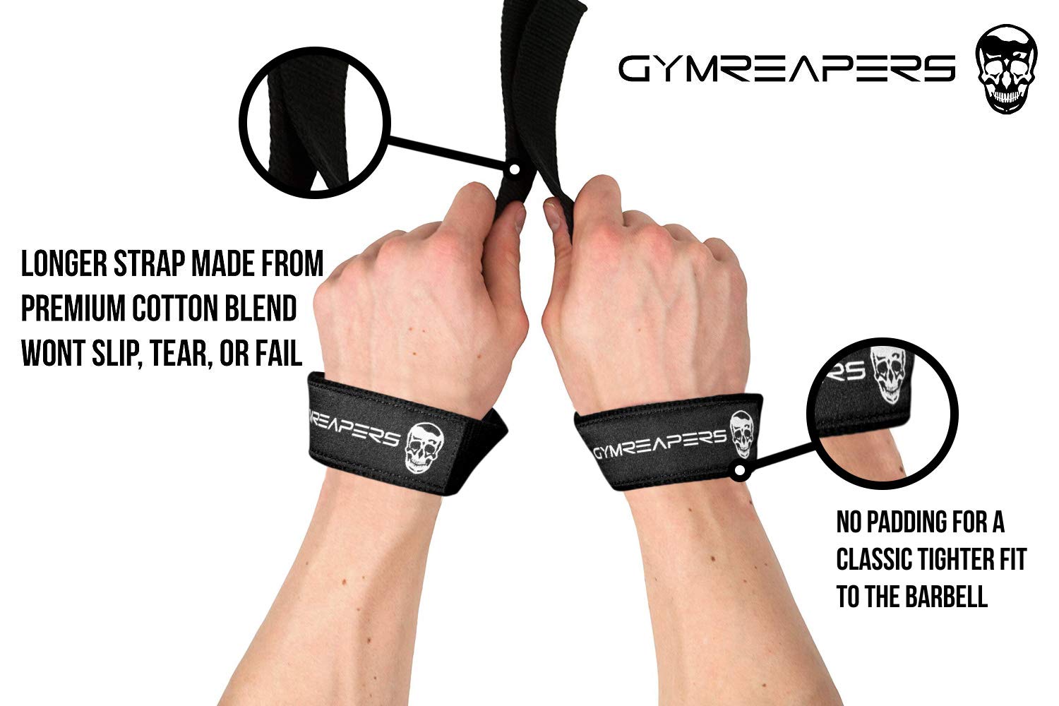 Gymreapers Lifting Wrist Straps
