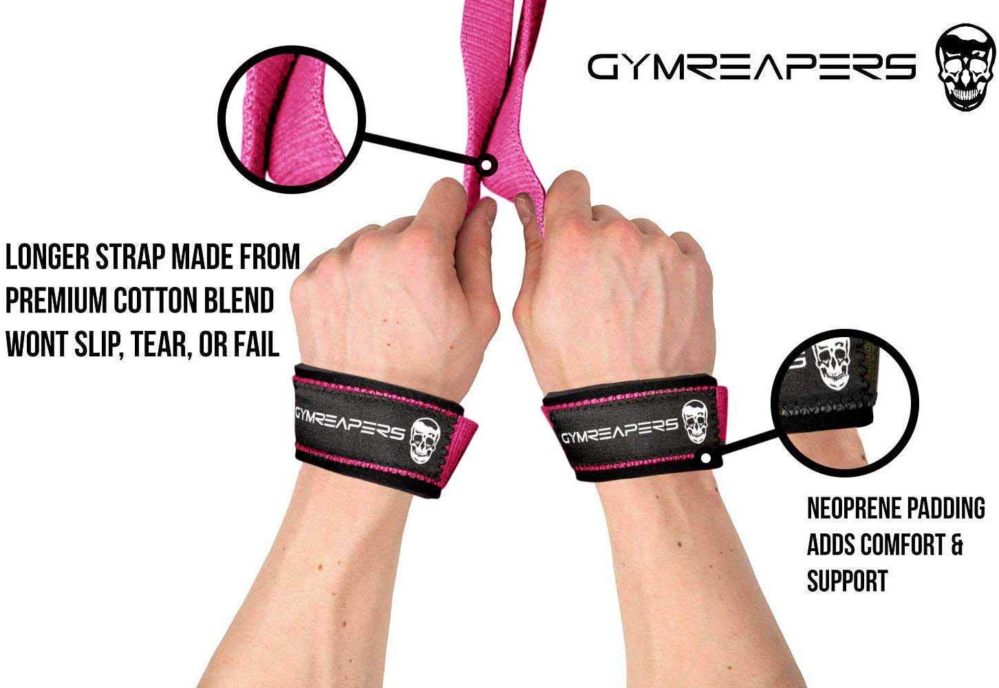Gymreapers Lifting Wrist Straps