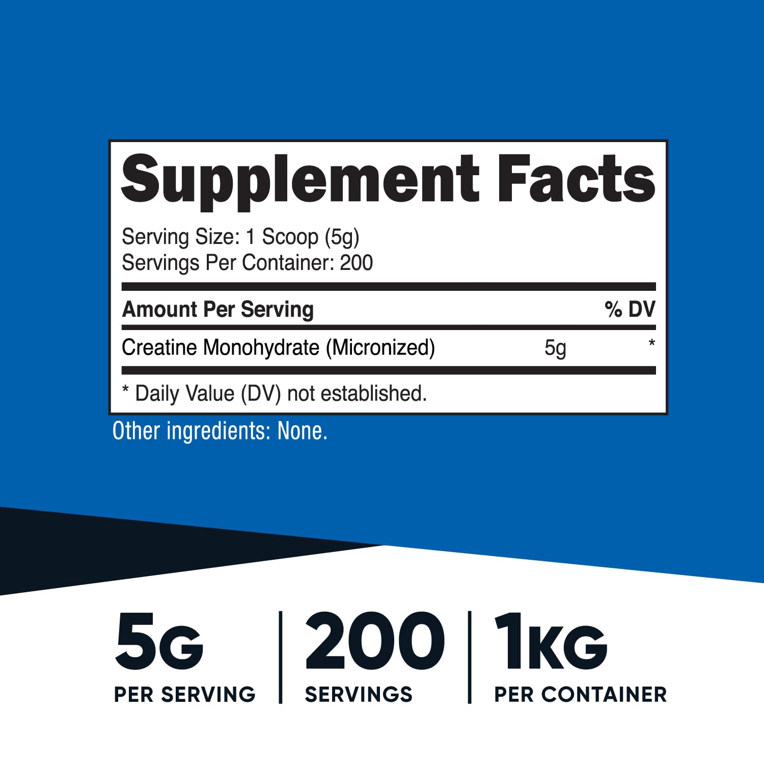 Nutricost Creatine Monohydrate Micronized Powder 500G - 100 Servings