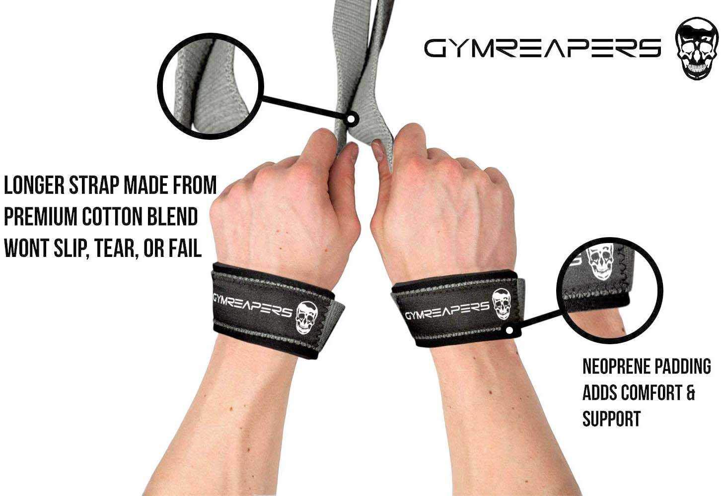 Gymreapers Lifting Wrist Straps