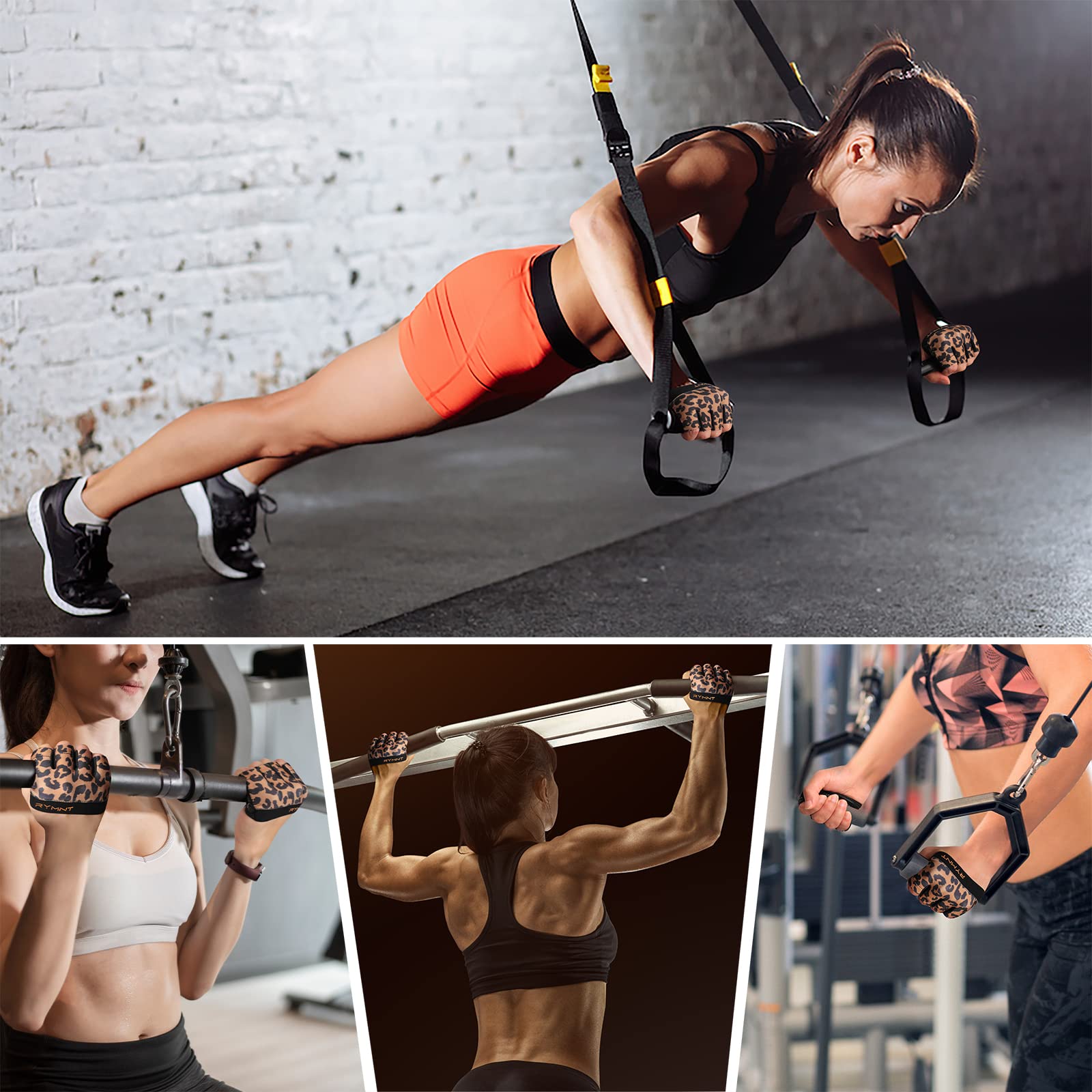 Micro Weight Lifting Gloves Grip Pads with Full Palm Protection & Extra Grip