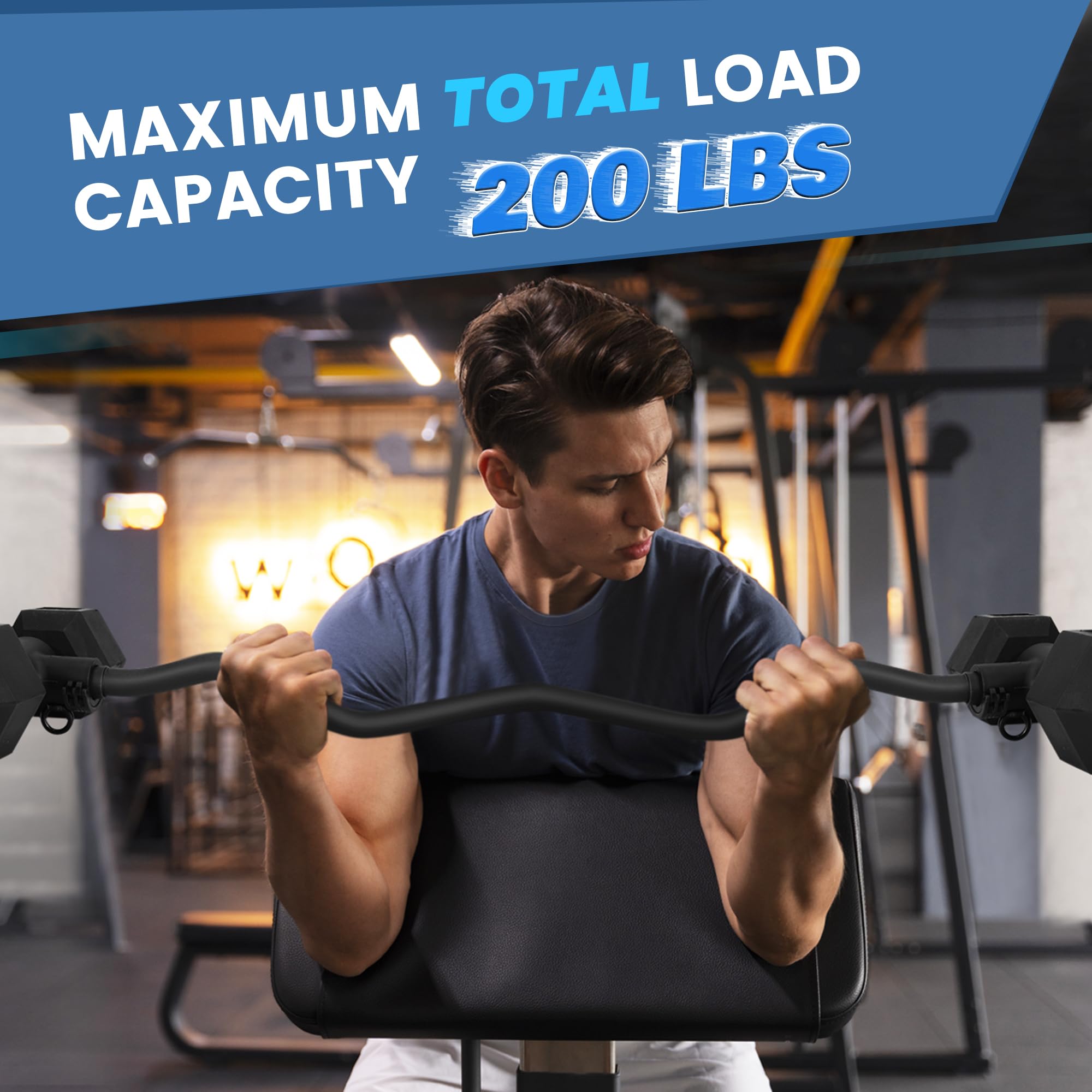 Dumbbell Converter, Convert Dumbbells to Barbell