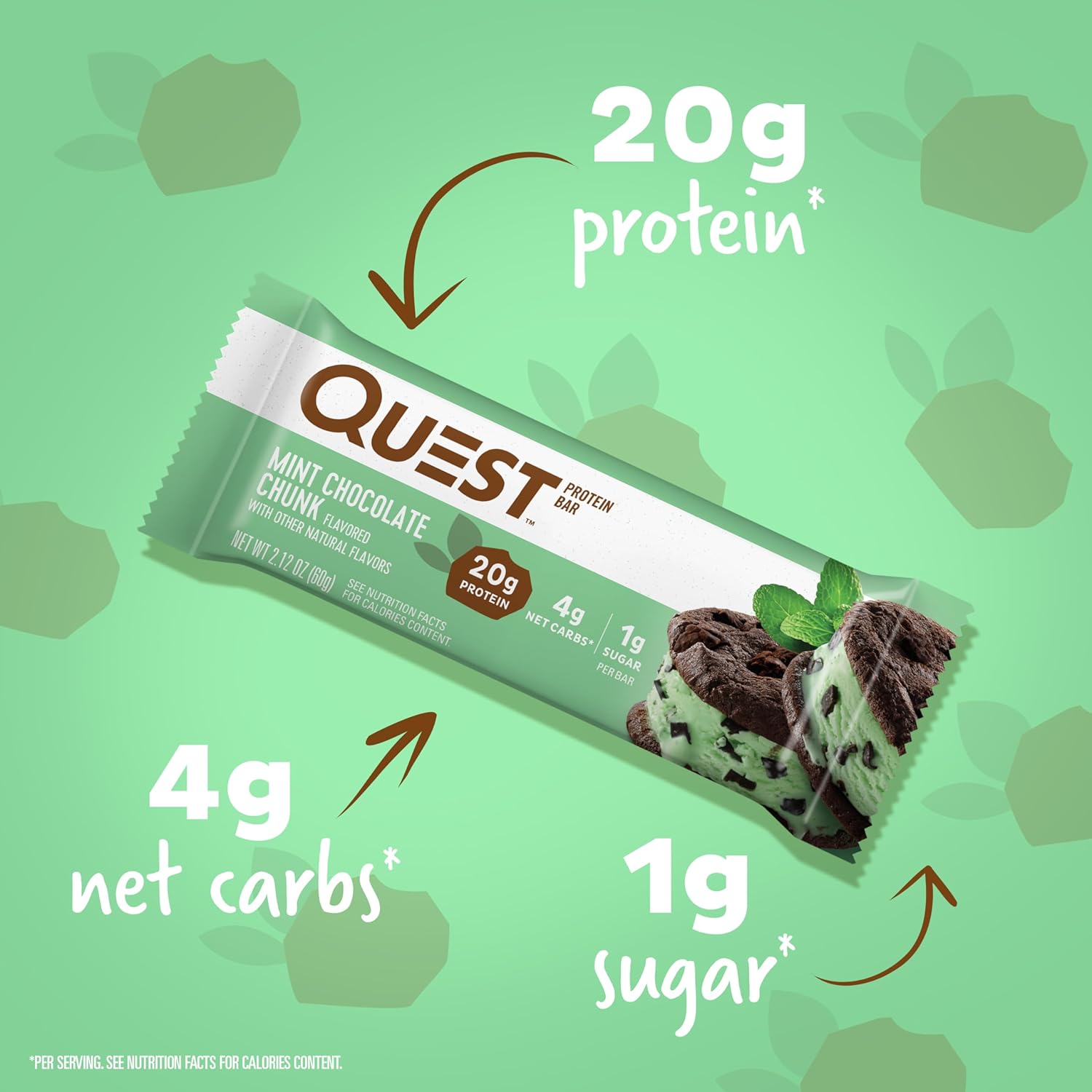 Quest Nutrition Blueberry Muffin Protein Bars, 20g Protein, Gluten Free