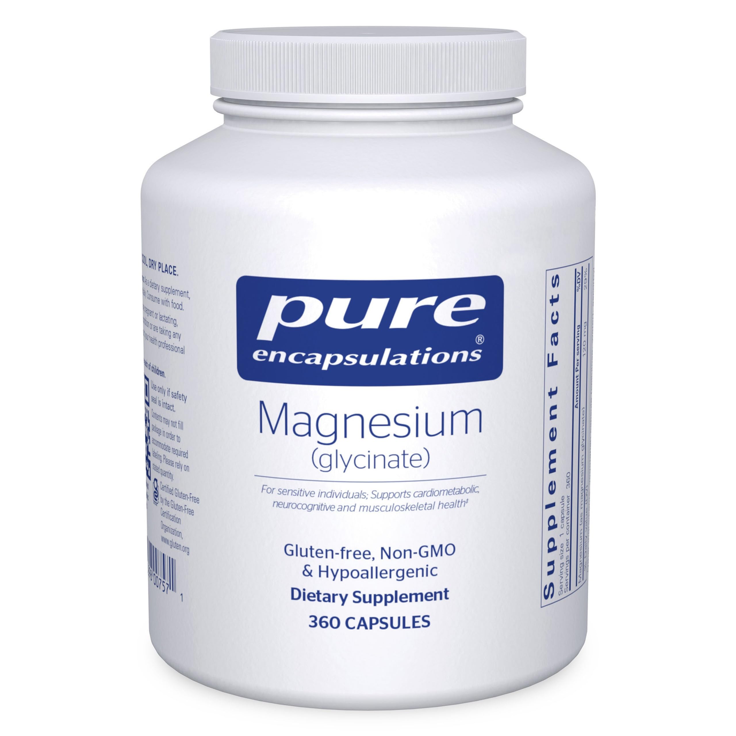Pure Encapsulations Magnesium (Glycinate) -  90 Capsules