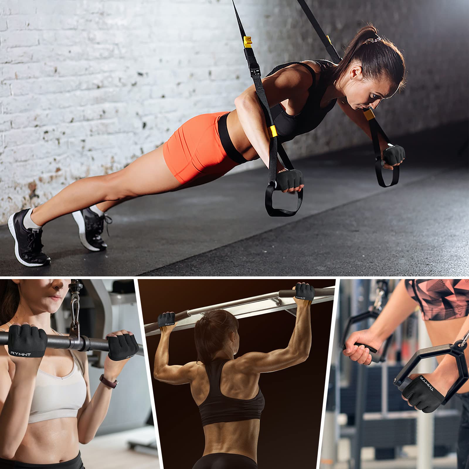 Micro Weight Lifting Gloves Grip Pads with Full Palm Protection & Extra Grip