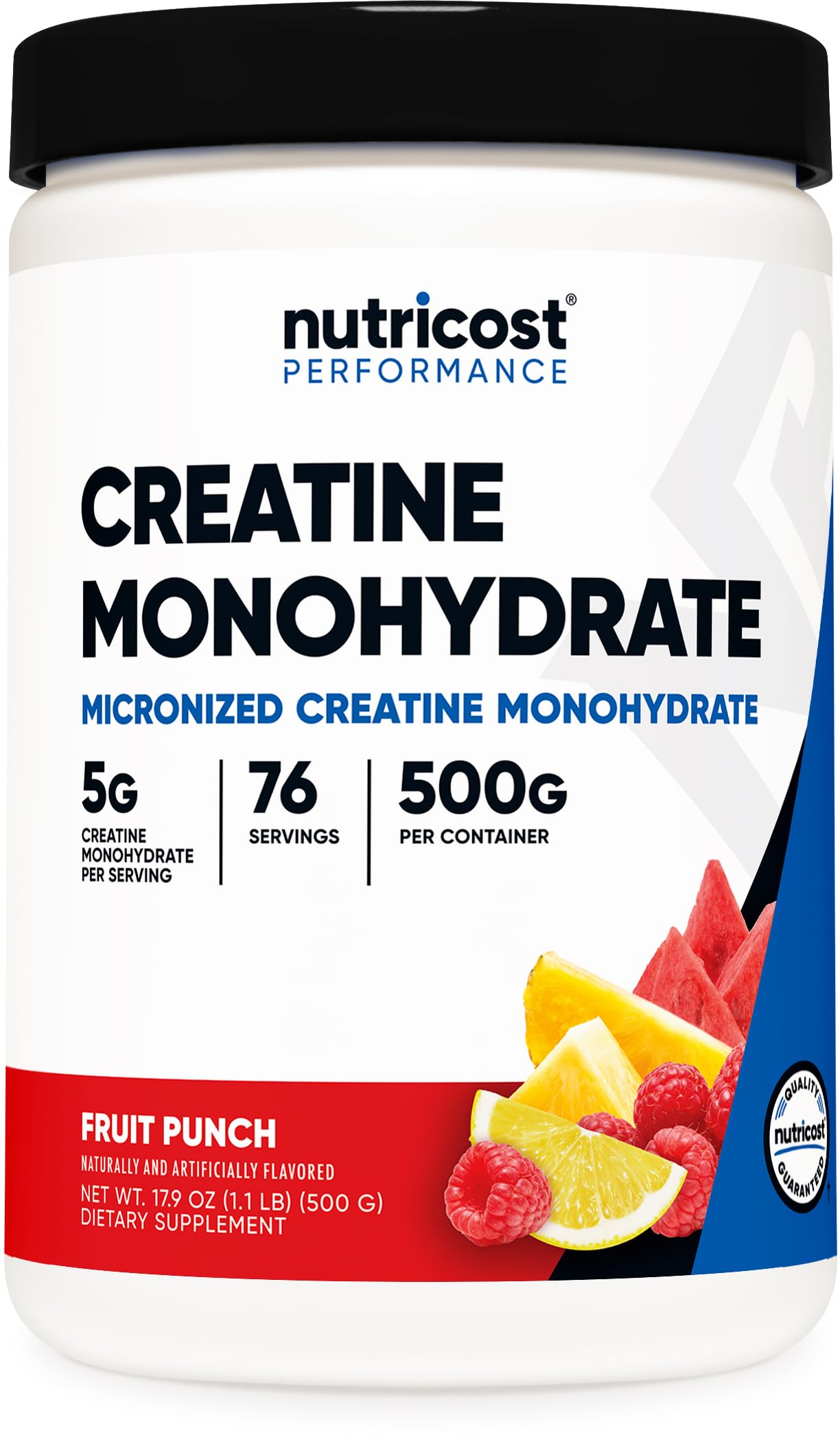 Nutricost Creatine Monohydrate Micronized Powder 500G - 100 Servings