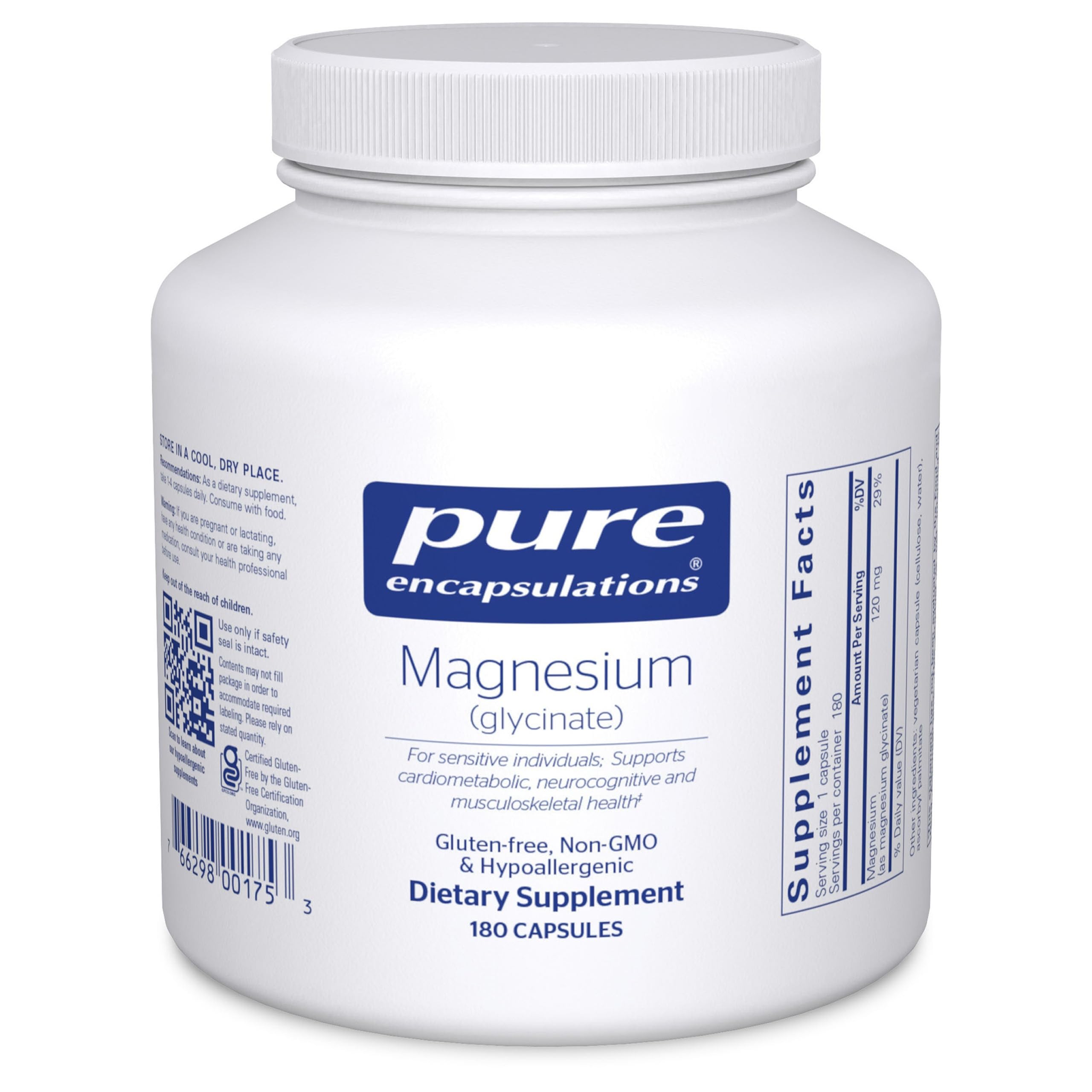 Pure Encapsulations Magnesium (Glycinate) -  90 Capsules