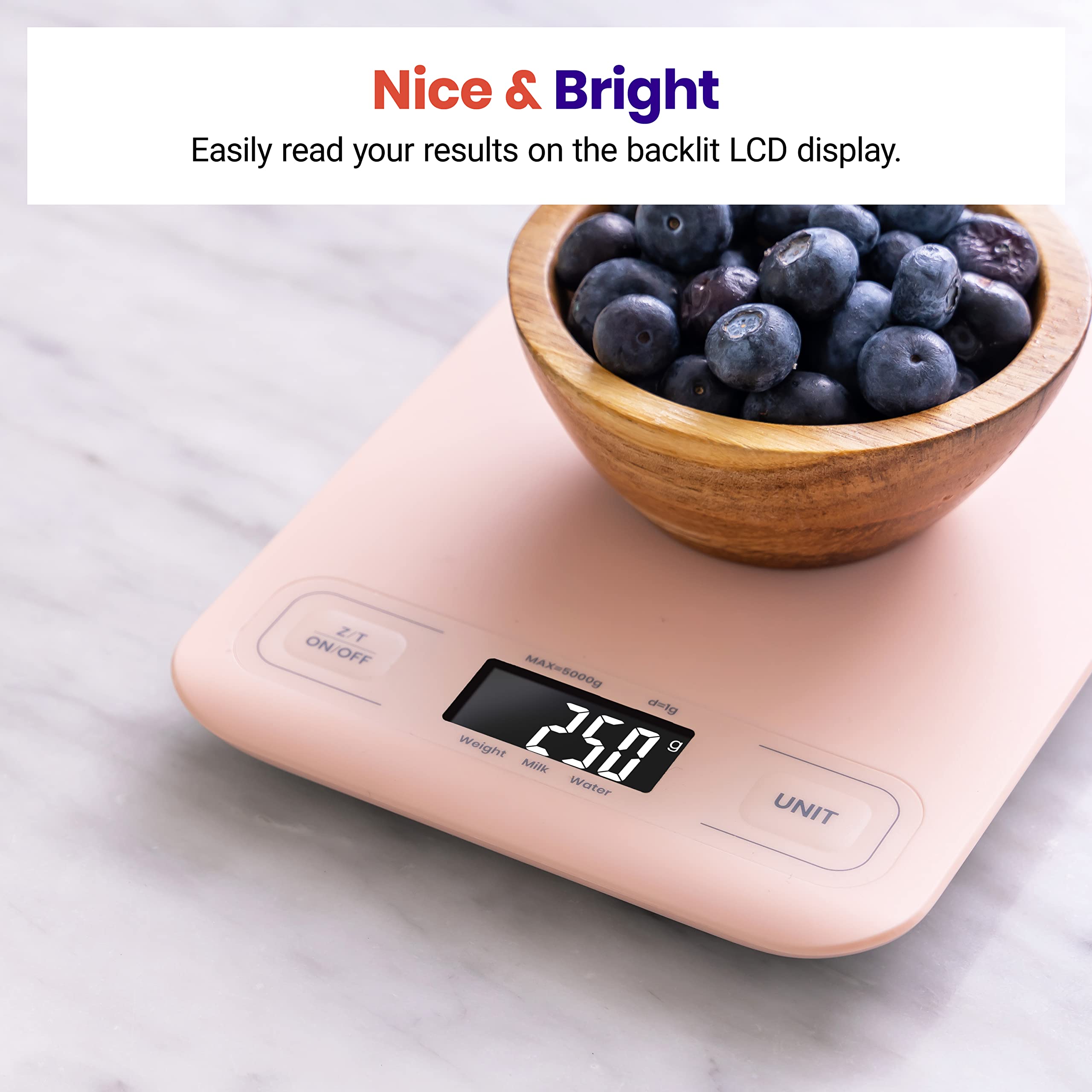 Etekcity Food Kitchen Scale, Digital Grams and Ounces