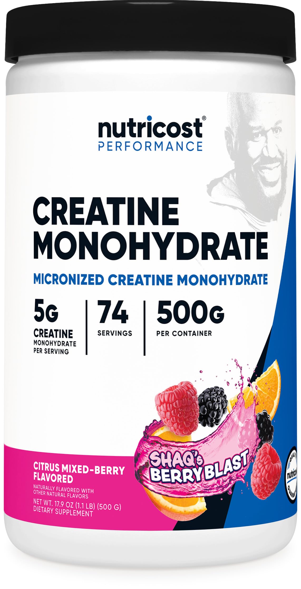 Nutricost Creatine Monohydrate Micronized Powder 500G - 100 Servings