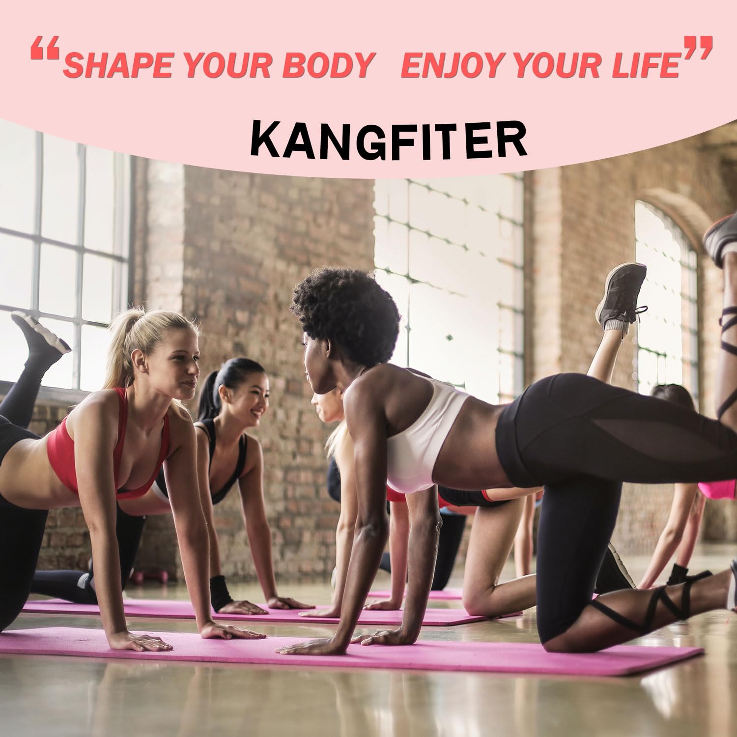 Non-Slip Fabric Resistance Bands for Working Out