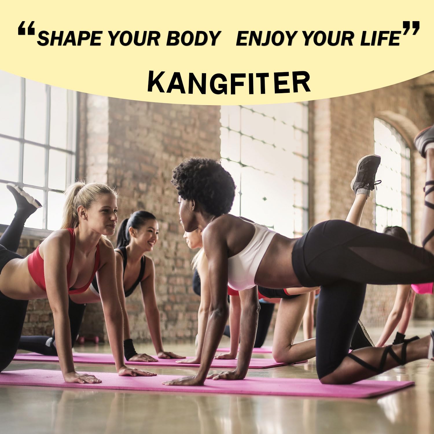 Non-Slip Fabric Resistance Bands for Working Out