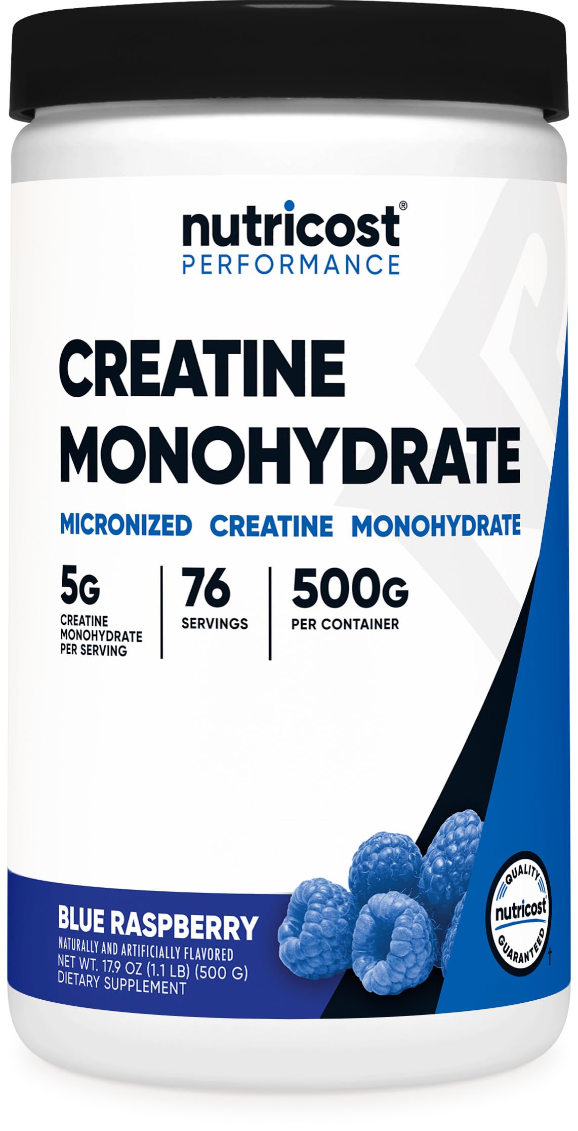 Nutricost Creatine Monohydrate Micronized Powder 500G - 100 Servings