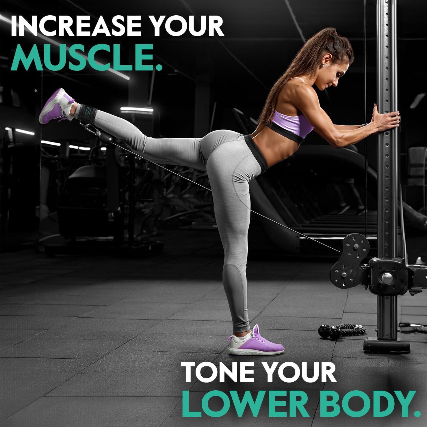 FITGIRL - Ankle Strap for Cable Exercise Machine