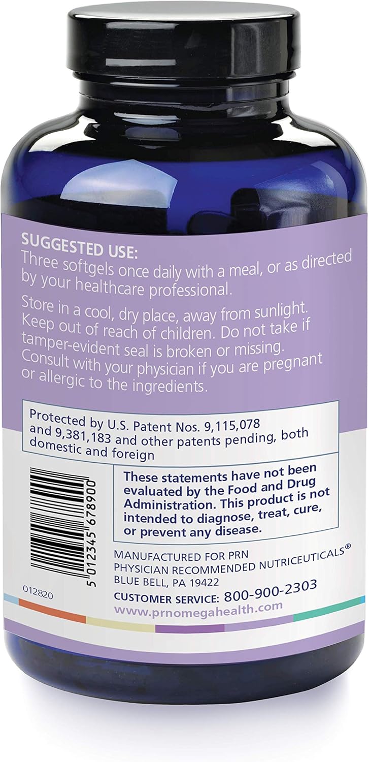 PRN nūmaqula Omega 3 Supplement - 90 Softgels