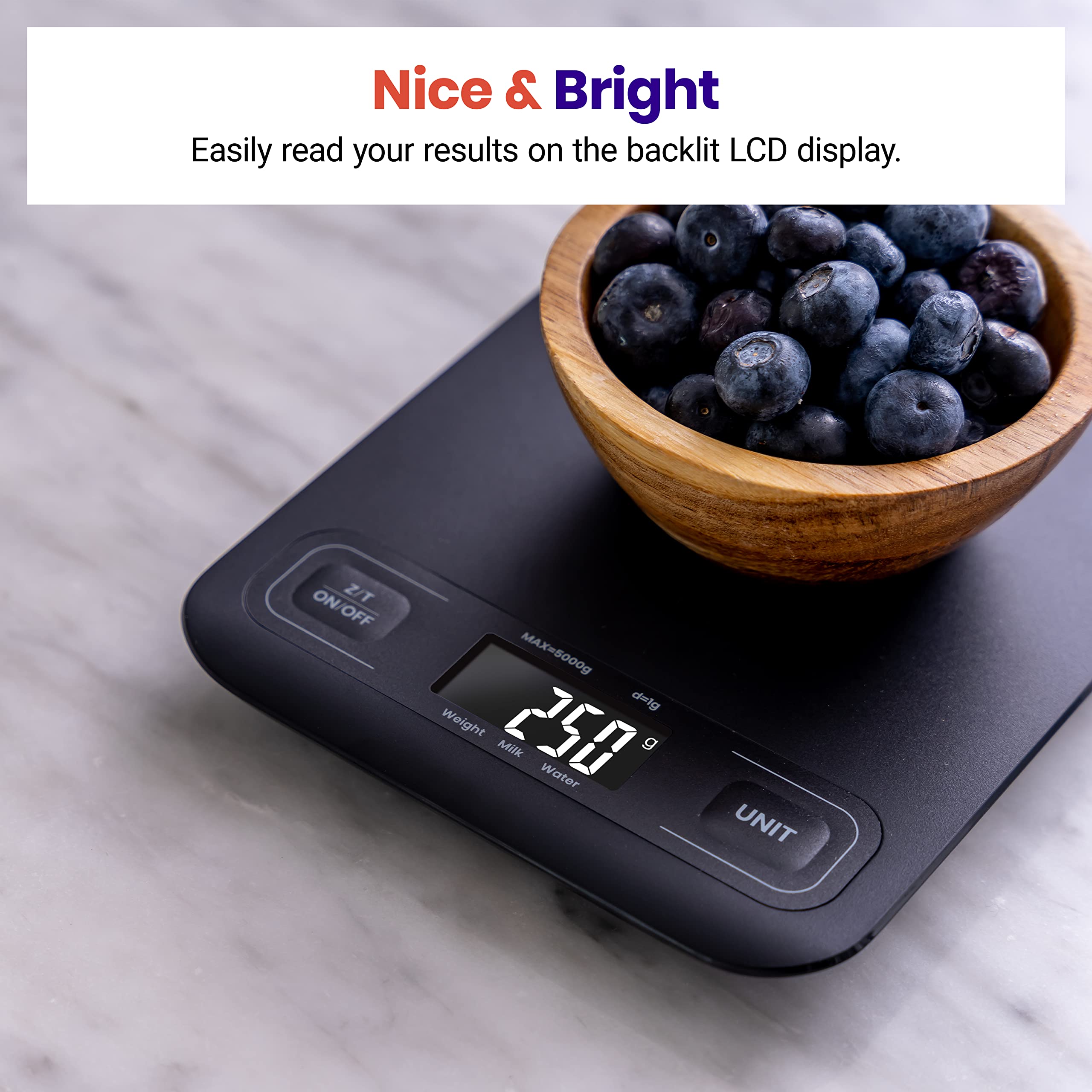 Etekcity Food Kitchen Scale, Digital Grams and Ounces