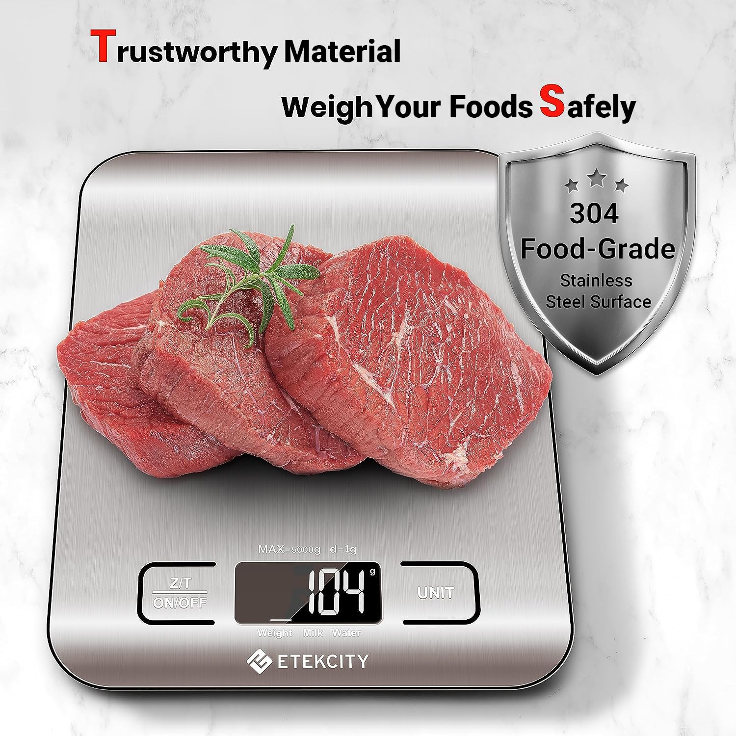 Etekcity Food Kitchen Scale, Digital Grams and Ounces