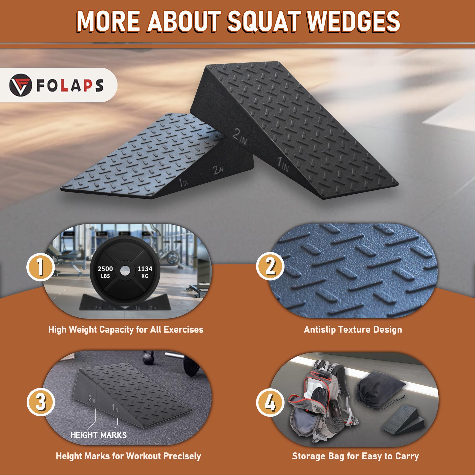 Squat Wedge Block