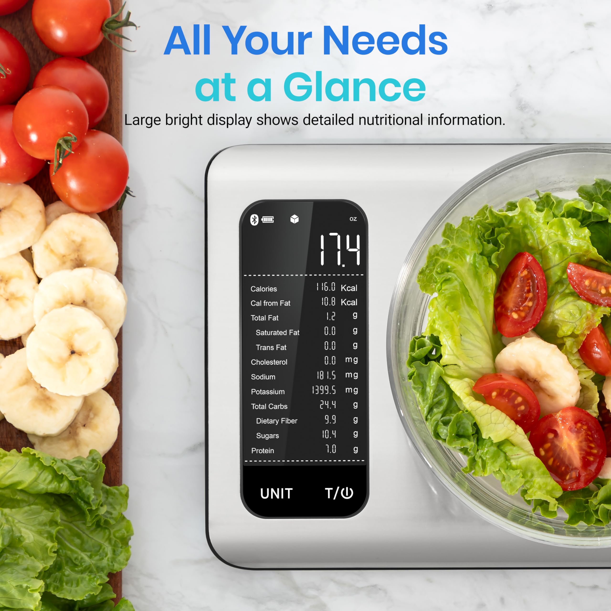 Etekcity Food Kitchen Scale, Digital Grams and Ounces