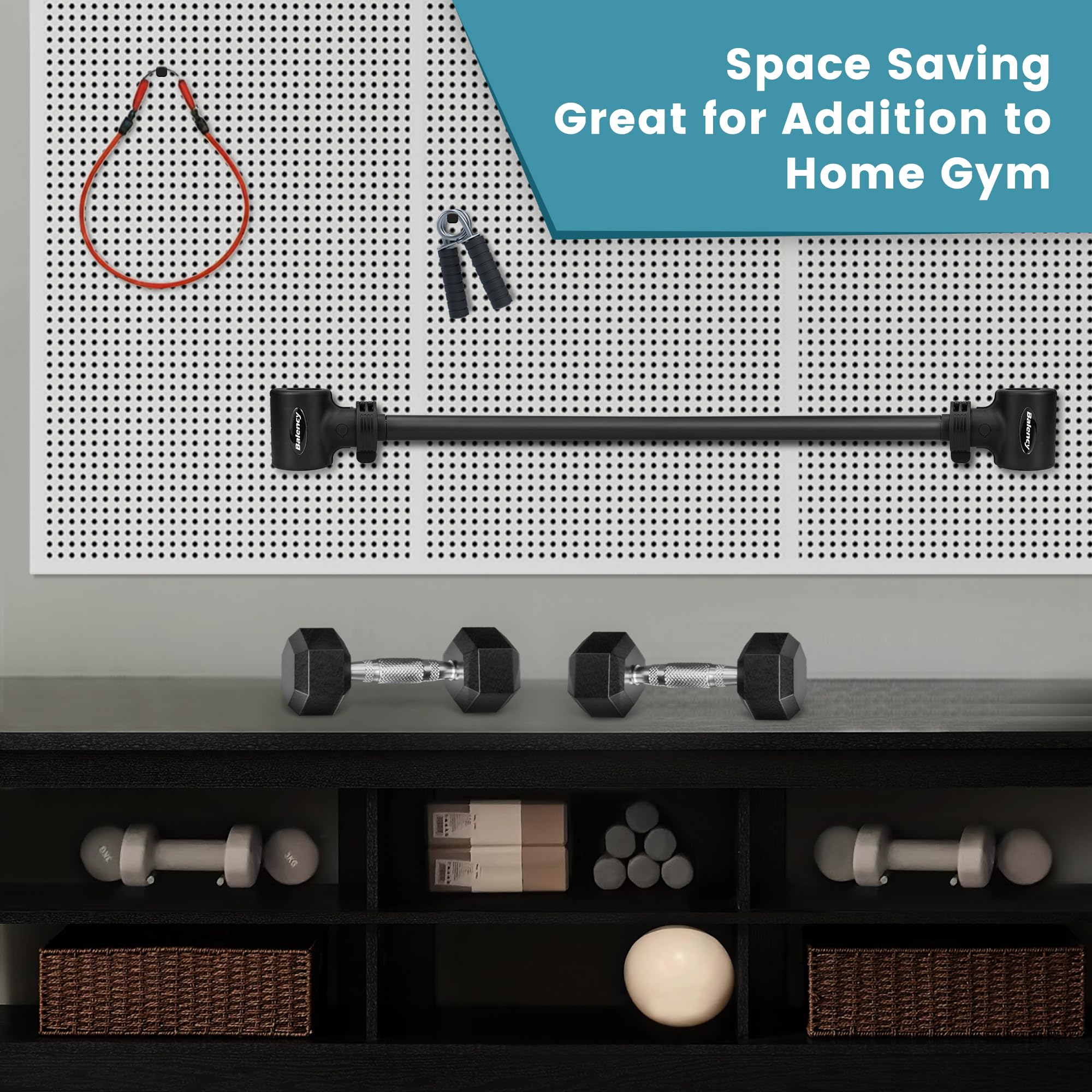 Dumbbell Converter, Convert Dumbbells to Barbell