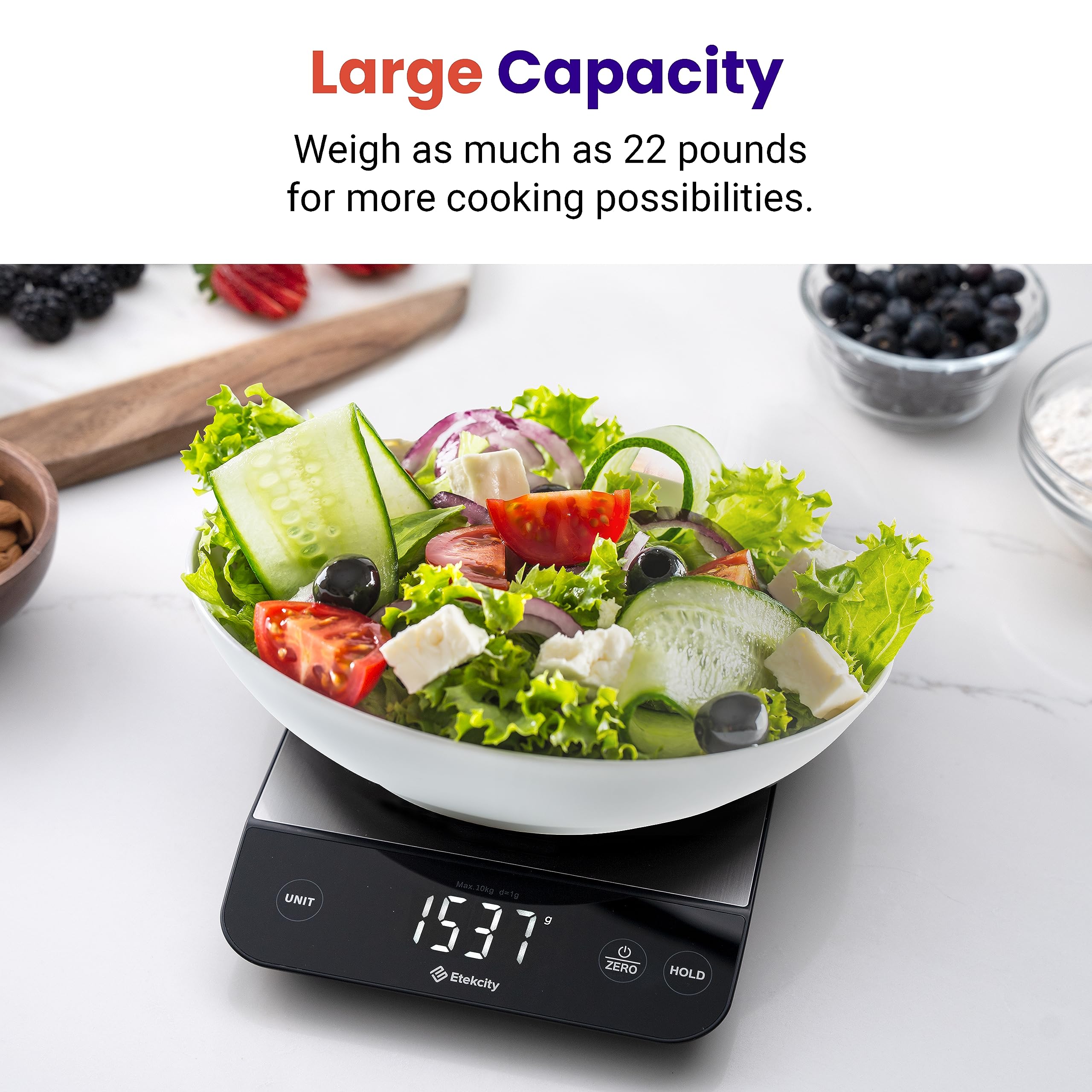 Etekcity Food Kitchen Scale, Digital Grams and Ounces