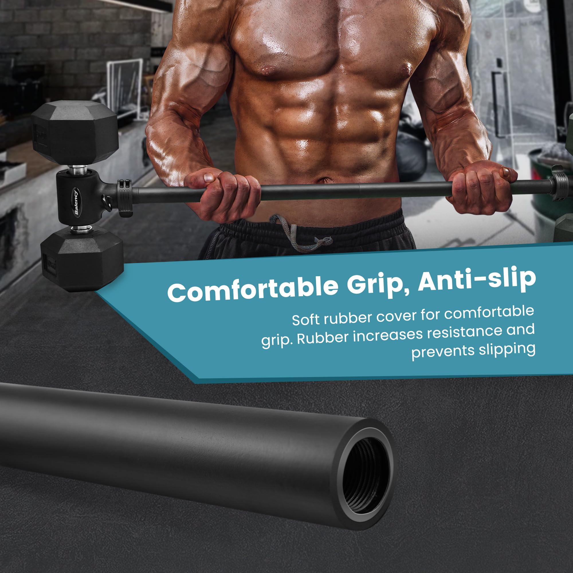 Dumbbell Converter, Convert Dumbbells to Barbell