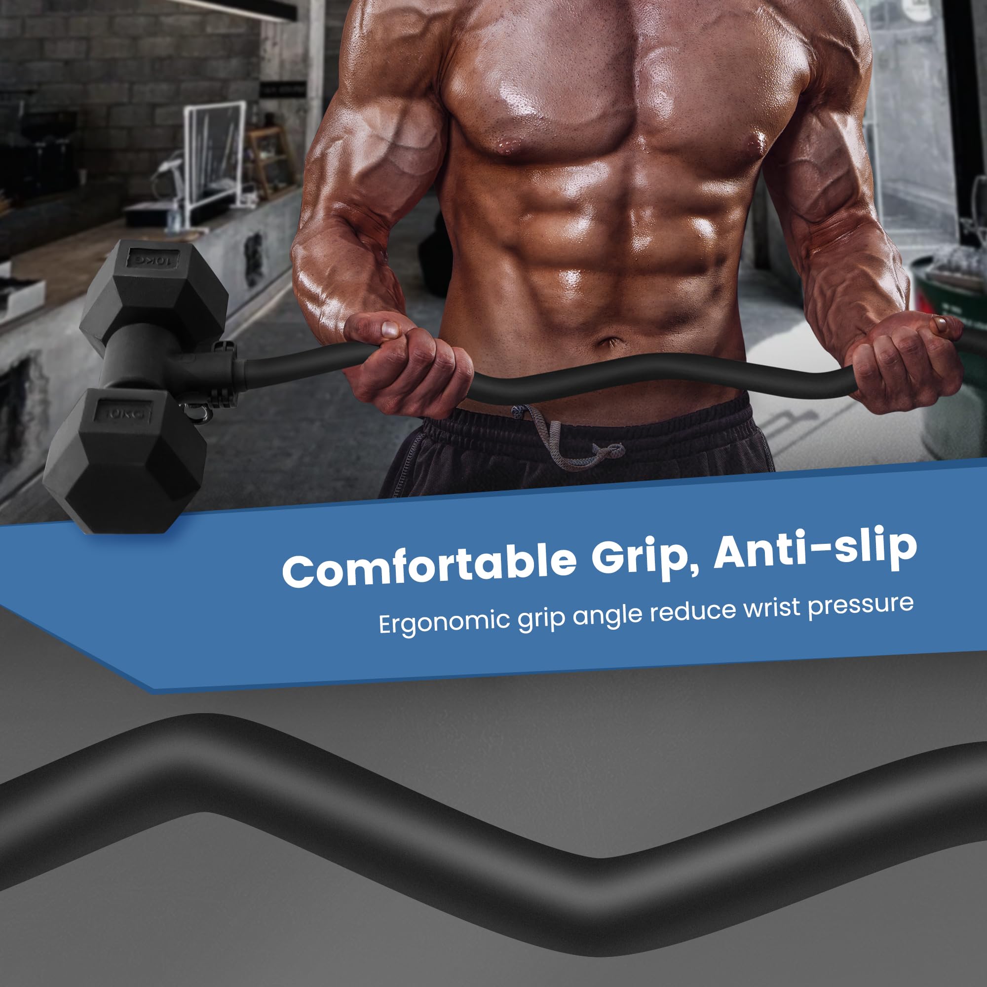 Dumbbell Converter, Convert Dumbbells to Barbell
