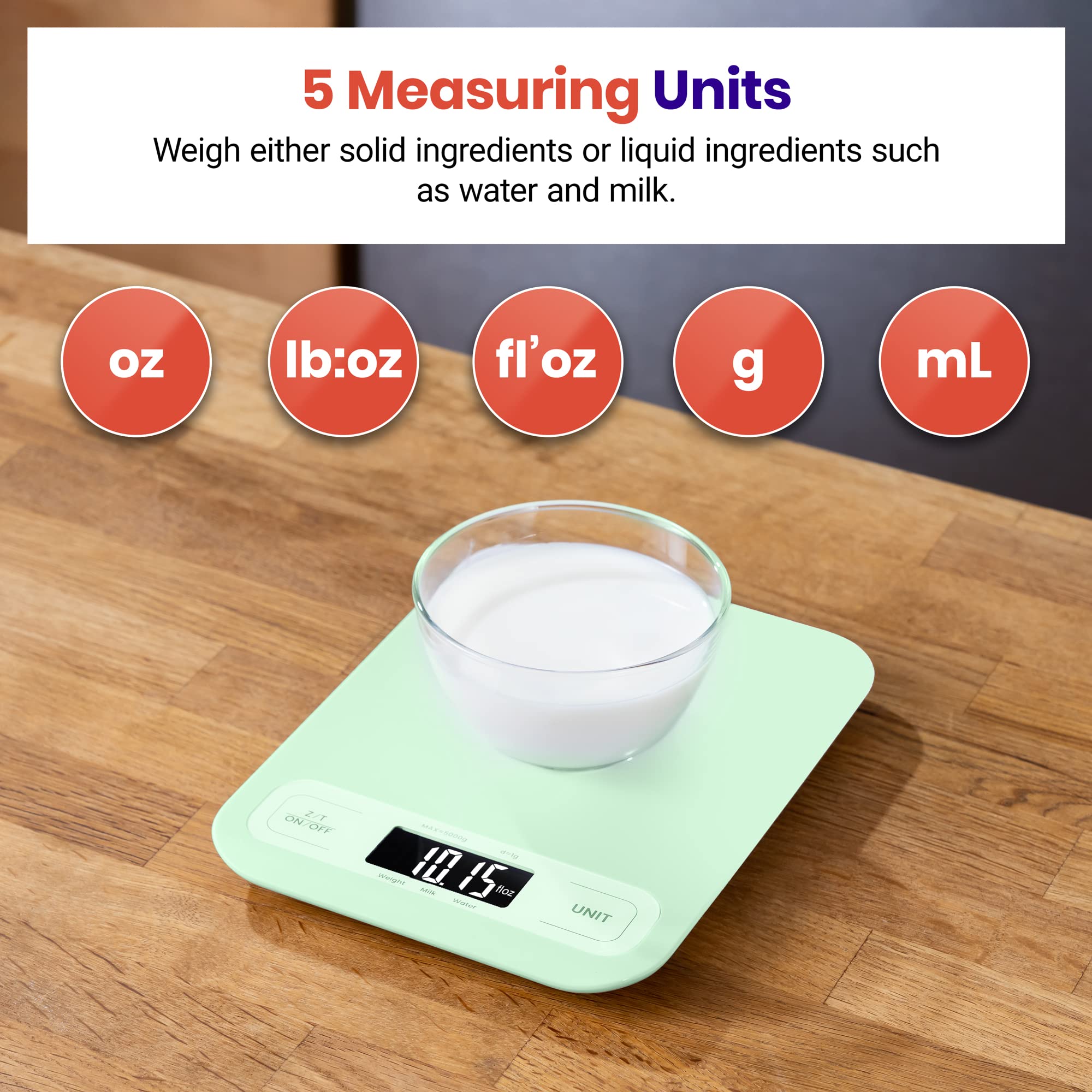 Etekcity Food Kitchen Scale, Digital Grams and Ounces