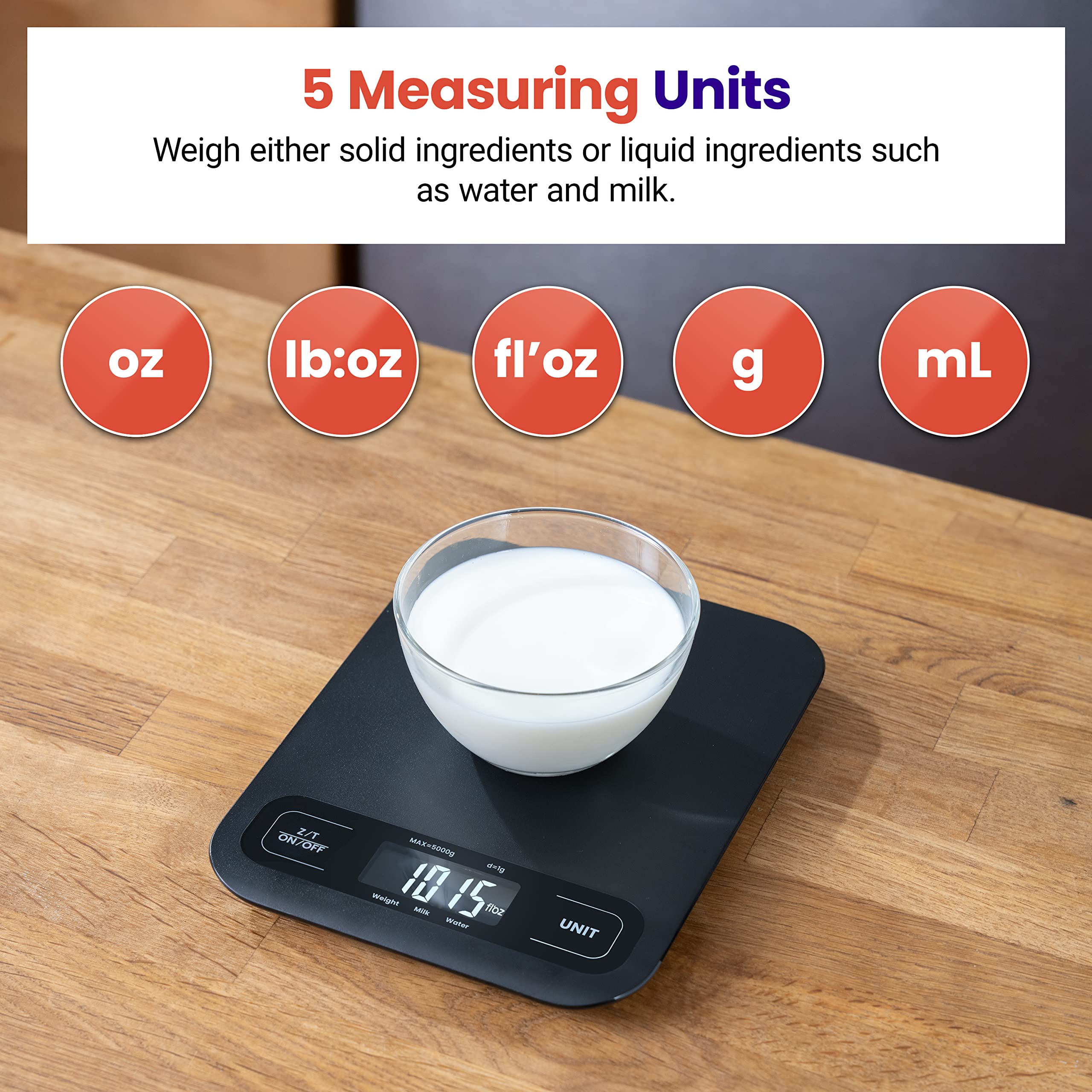 Etekcity Food Kitchen Scale, Digital Grams and Ounces