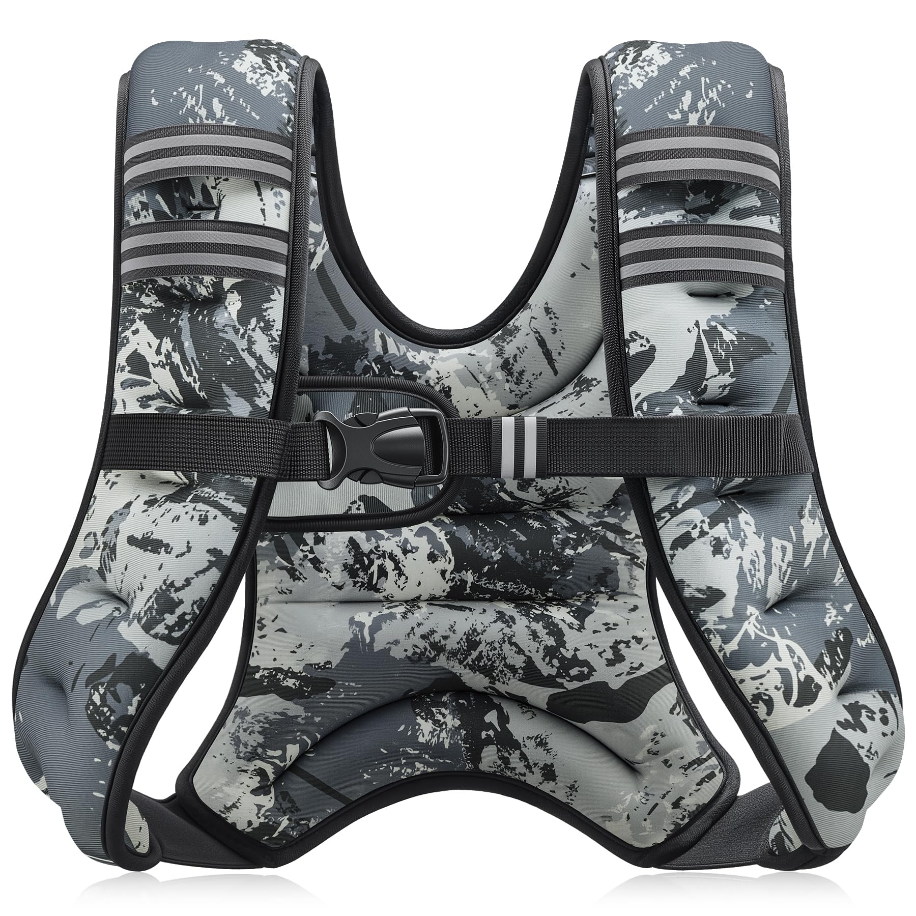 ZELUS Weighted Vest with Reflective Stripe
