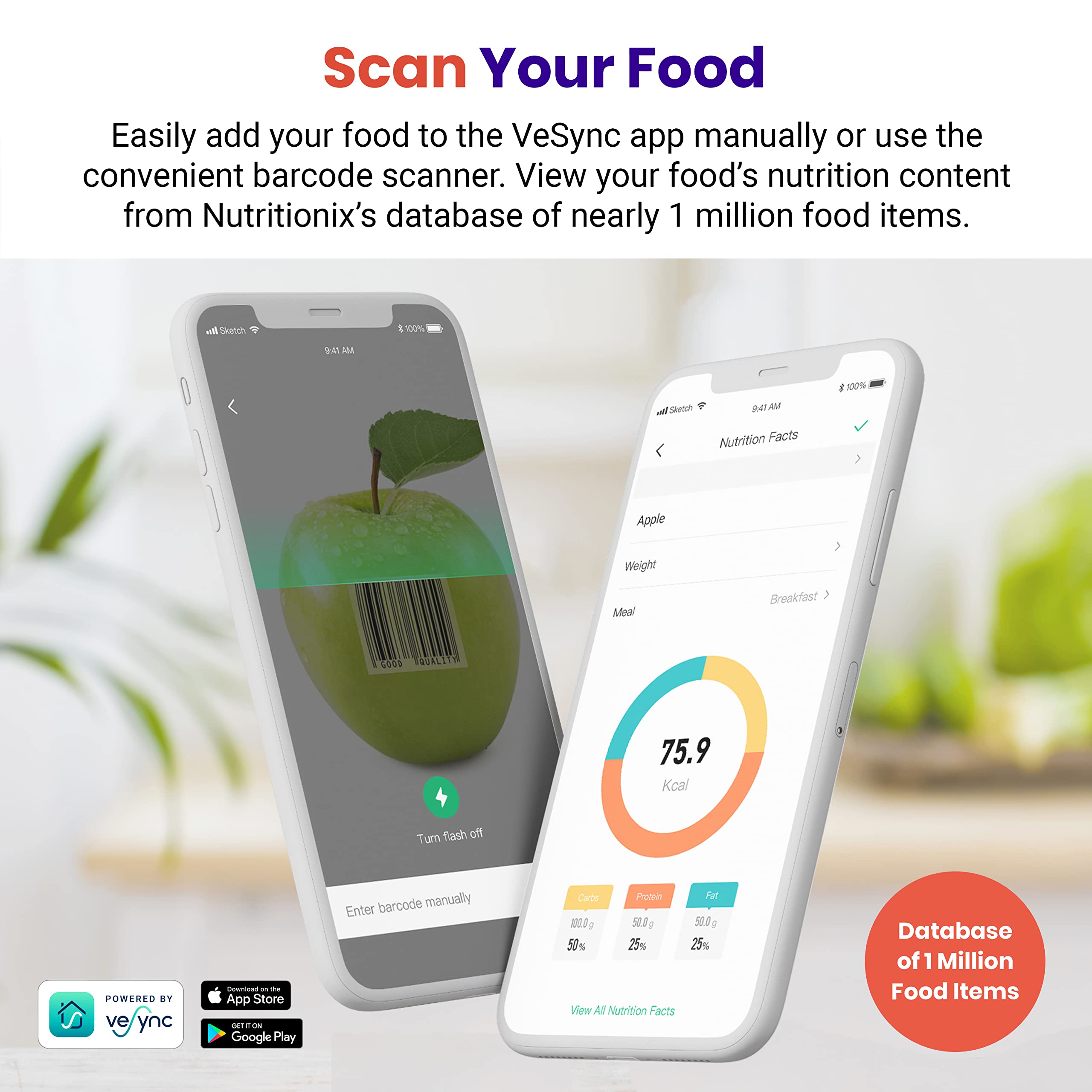 Etekcity Food Kitchen Scale, Digital Grams and Ounces