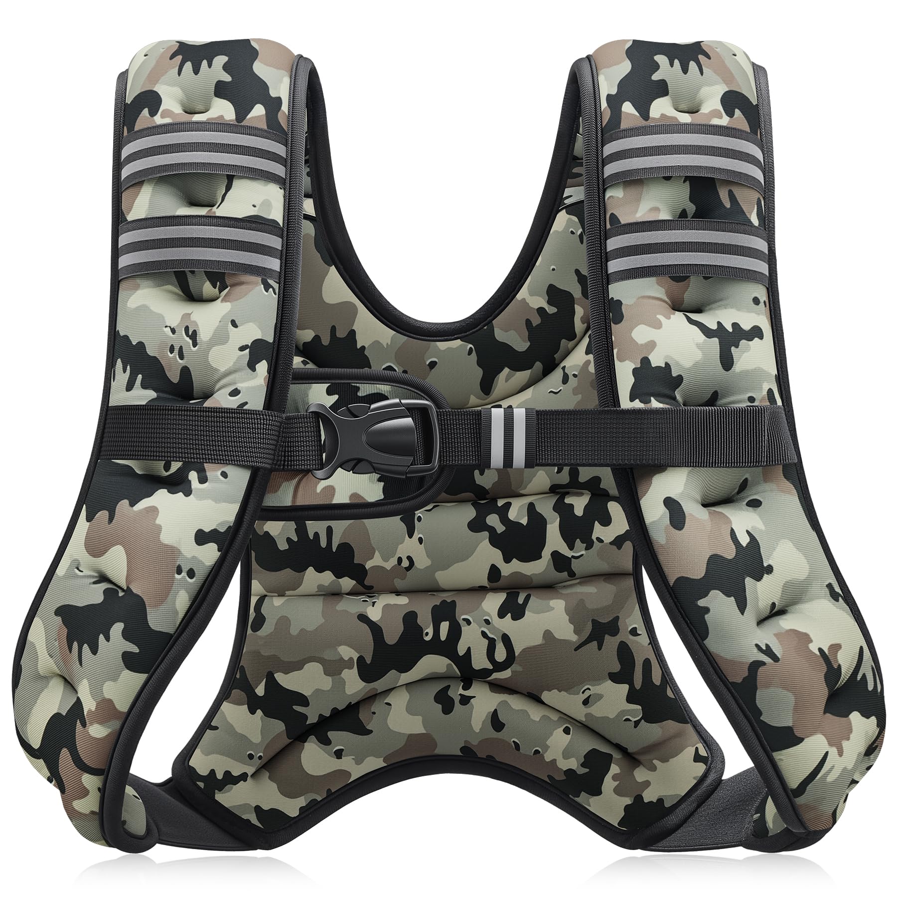 ZELUS Weighted Vest with Reflective Stripe