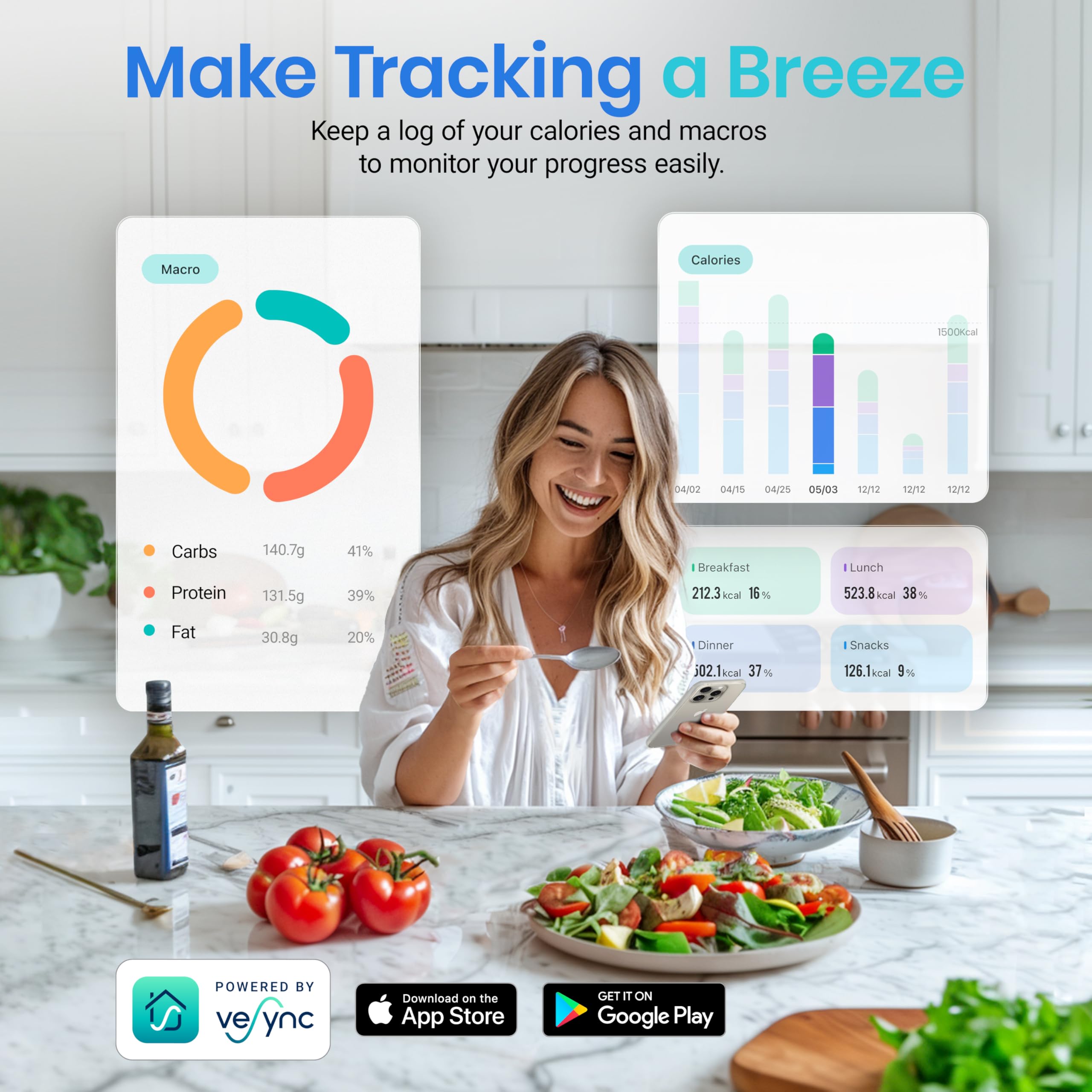 Etekcity Food Kitchen Scale, Digital Grams and Ounces