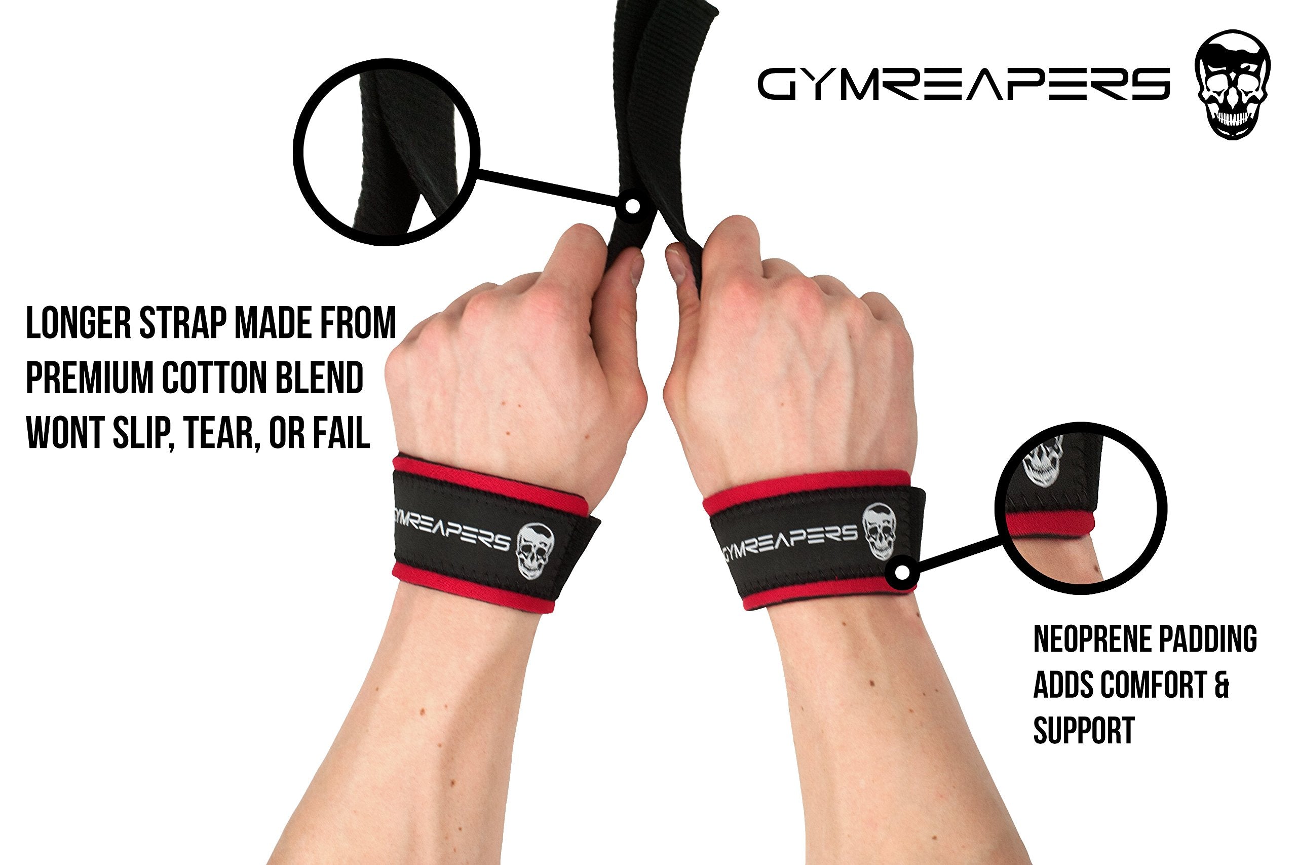 Gymreapers Lifting Wrist Straps
