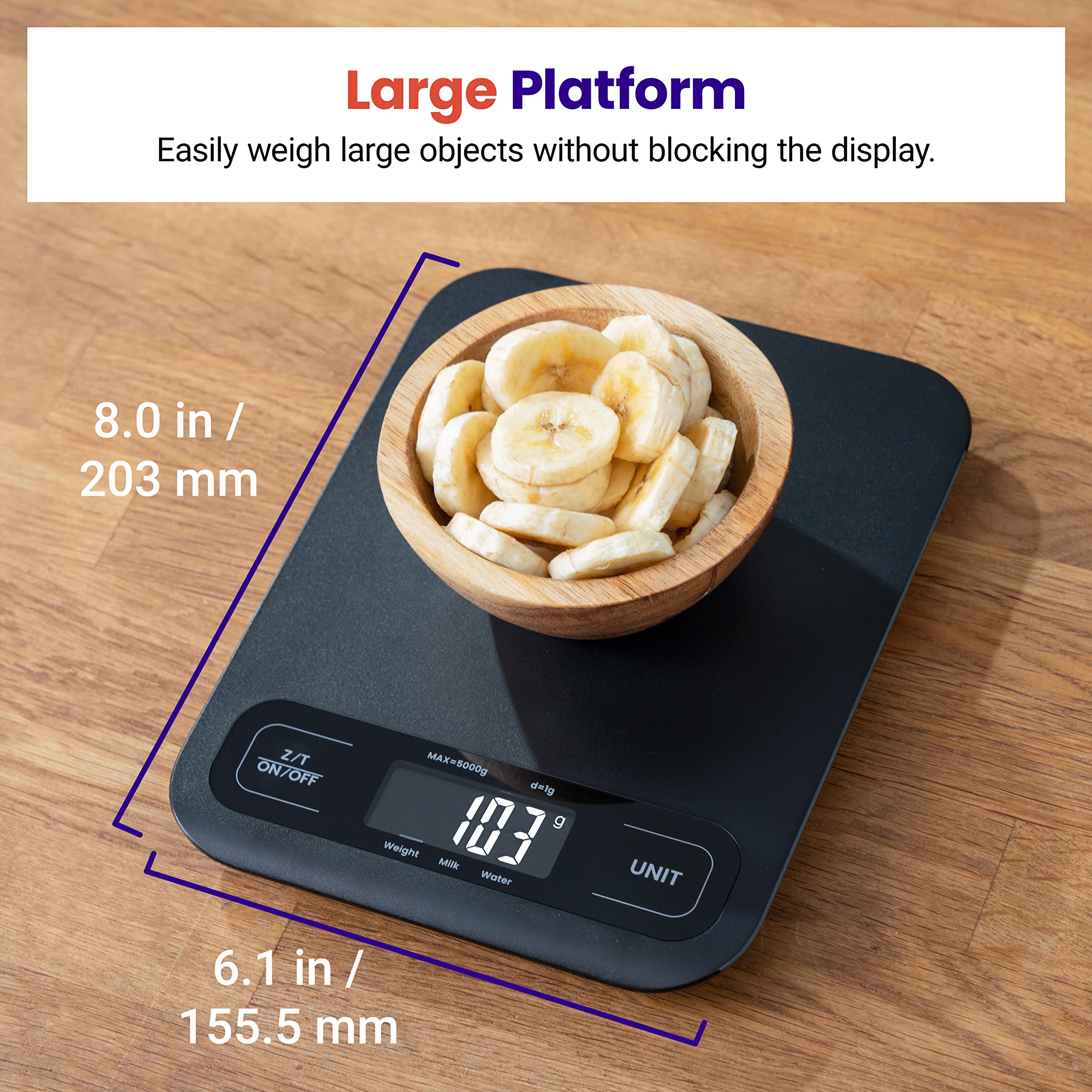 Etekcity Food Kitchen Scale, Digital Grams and Ounces