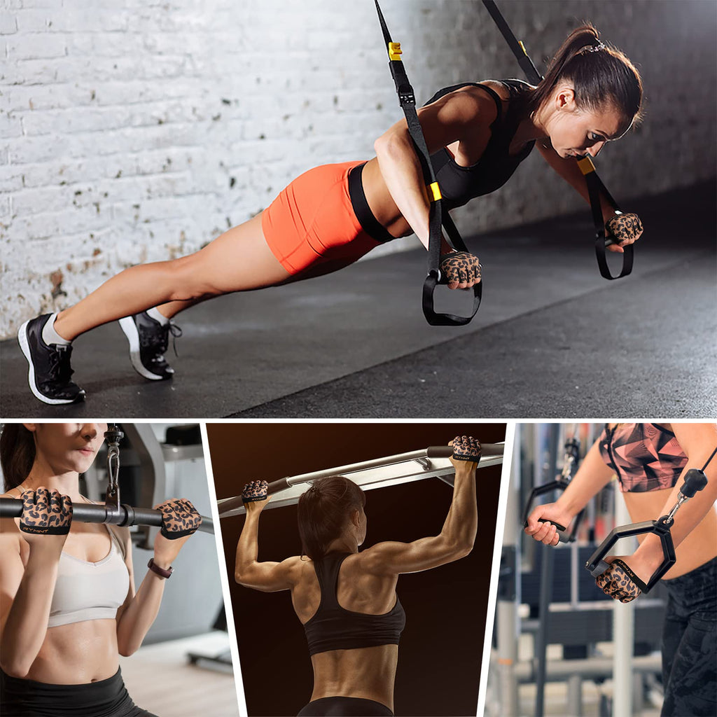 Micro Weight Lifting Gloves Grip Pads with Full Palm Protection & Extra Grip