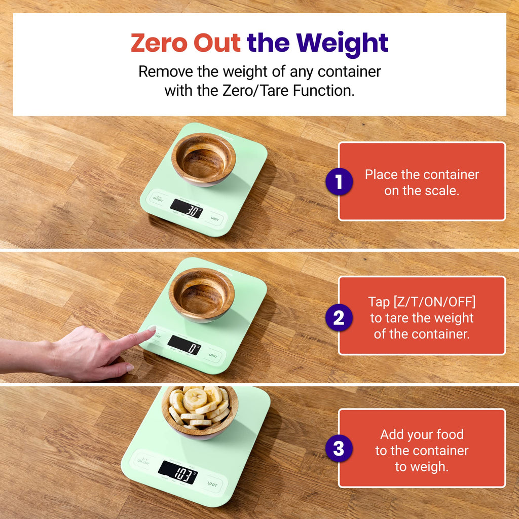 Etekcity Food Kitchen Scale, Digital Grams and Ounces