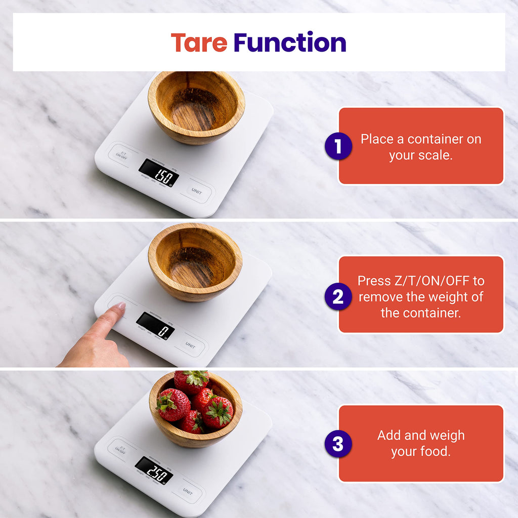 Etekcity Food Kitchen Scale, Digital Grams and Ounces