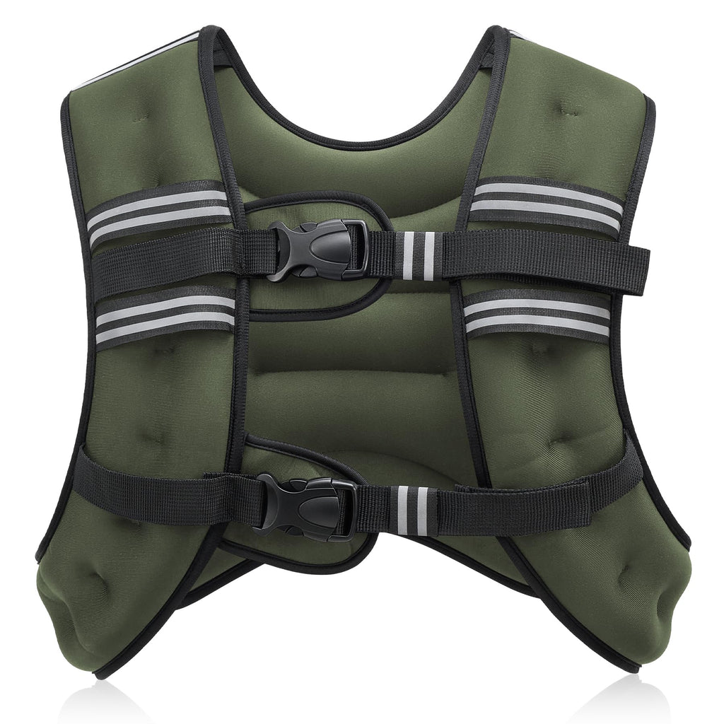 ZELUS Weighted Vest with Reflective Stripe