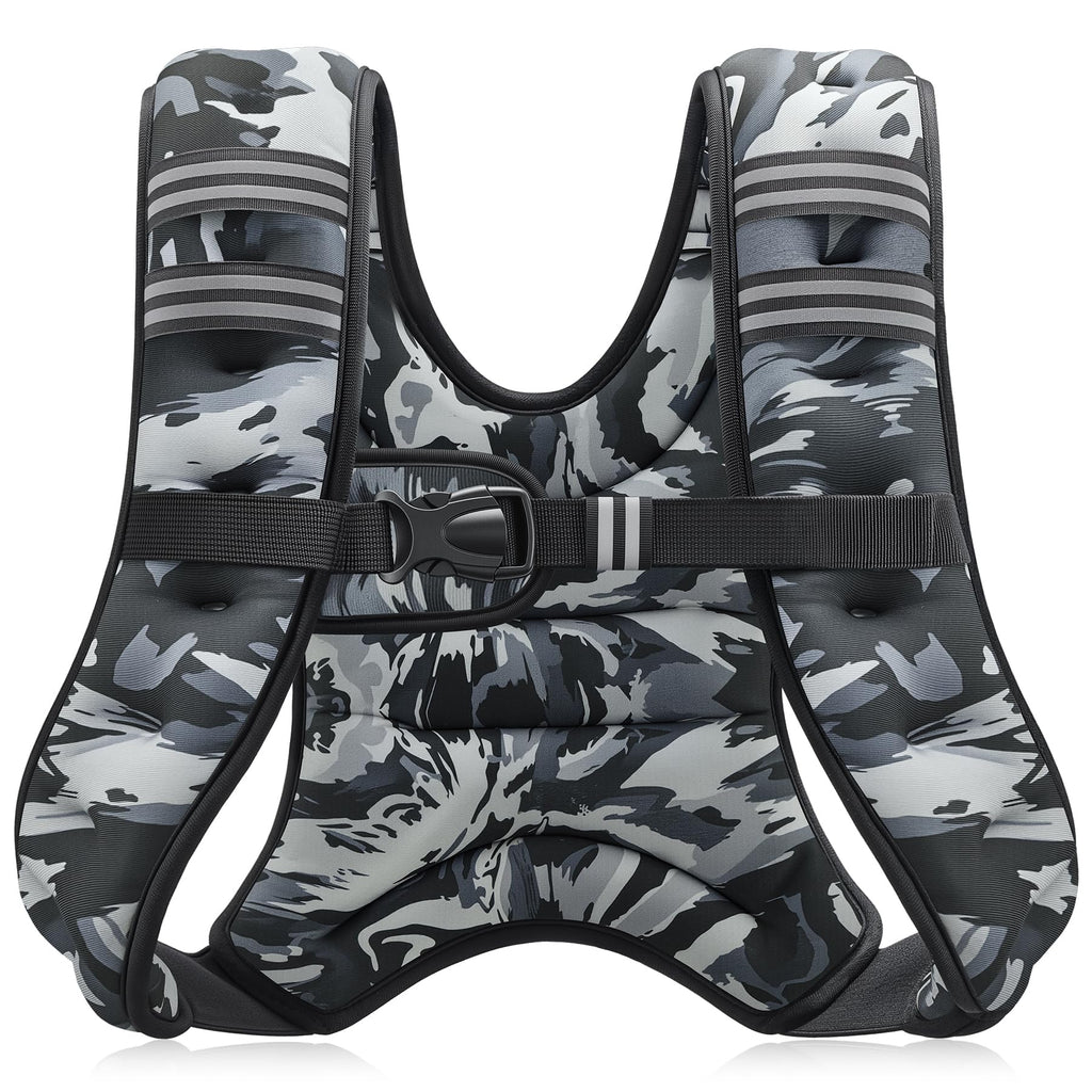 ZELUS Weighted Vest with Reflective Stripe