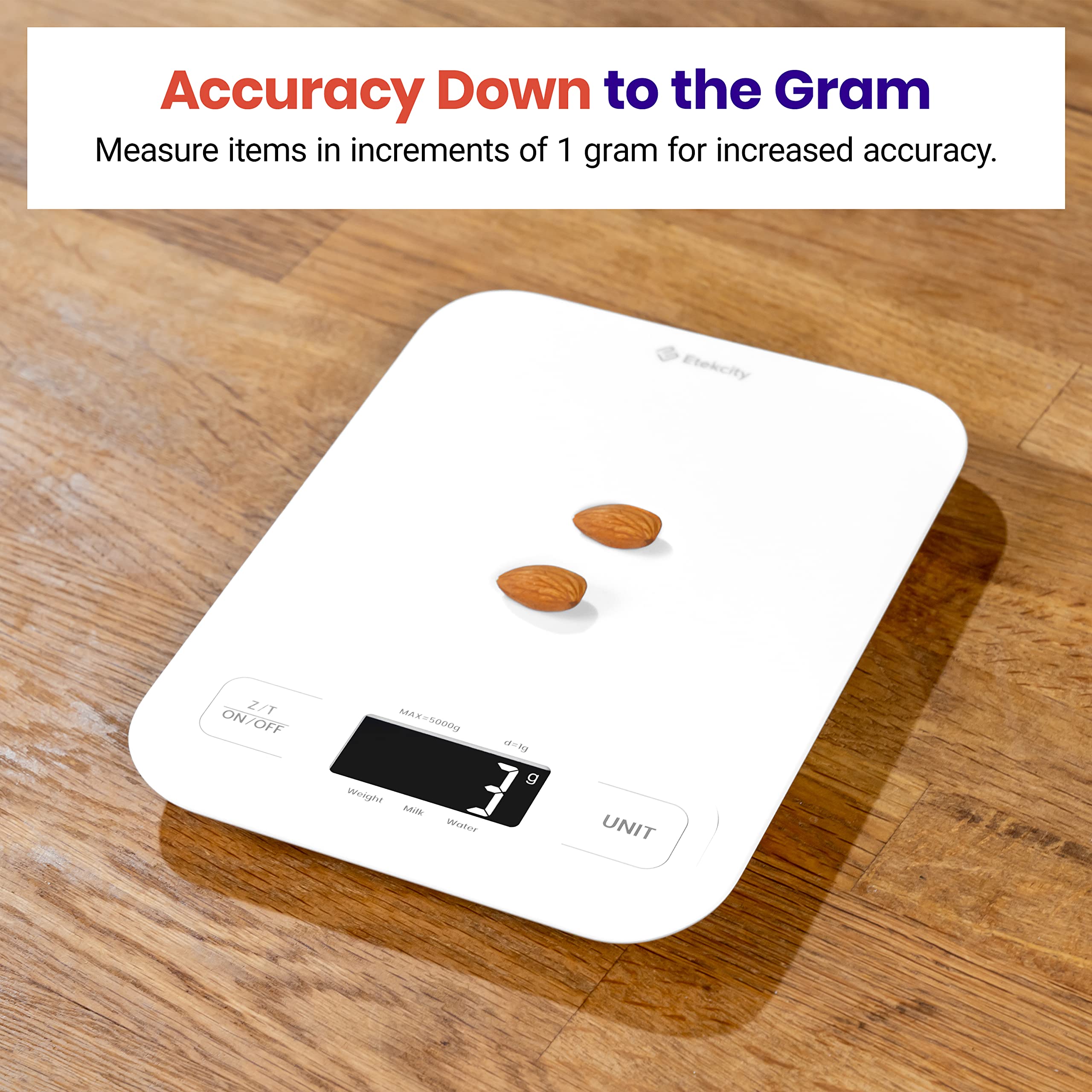 Etekcity Food Kitchen Scale, Digital Grams and Ounces